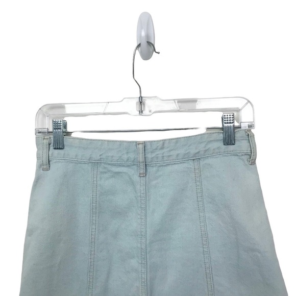 Forever 21 Light Blue Jean Mini Skirt Size 26 - Picture 5 of 11